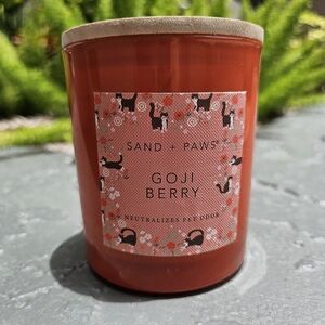 Sand + Paws Goji Berry Candle - NWT